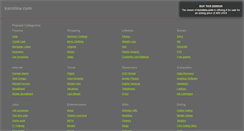 Desktop Screenshot of karotina.com